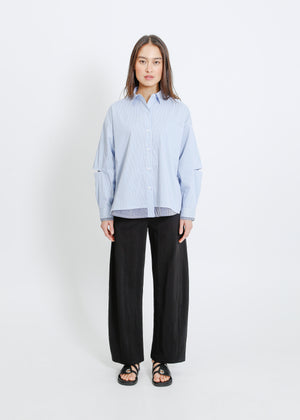 JERRY SHIRT / BLUE-WHITE