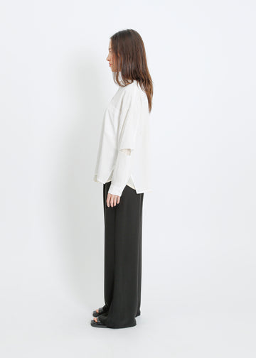 JERRY SHIRT / WHITE-CREAM