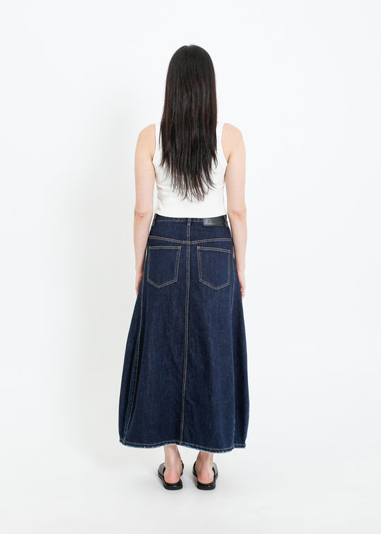 JONAH DENIM SKIRT / INDIGO