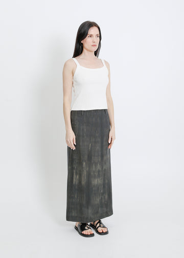 LUCA SKIRT / WASHED KHAKI