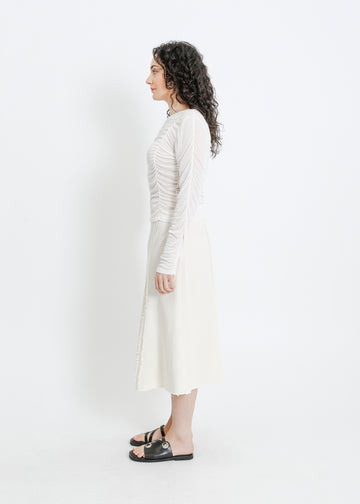 STEVIE SKIRT / CREAM