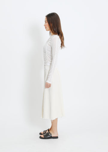 STEVIE SKIRT / CREAM