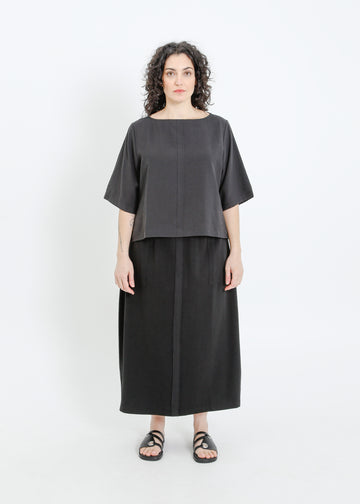 LINDSAY SKIRT / BLACK