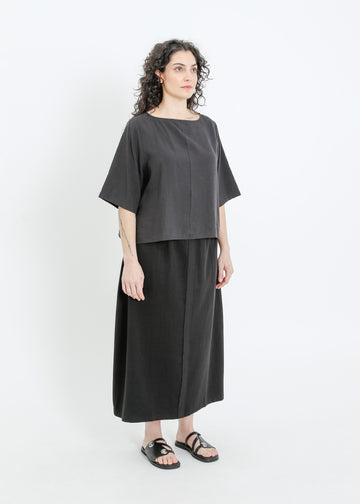 LINDSAY SKIRT / BLACK