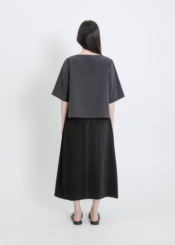 LINDSAY SKIRT / BLACK