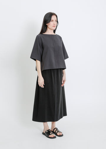 LINDSAY SKIRT / BLACK