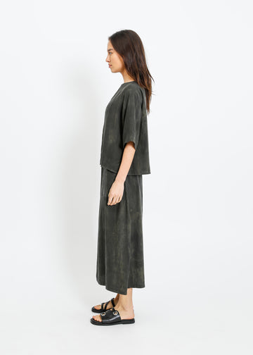 LINDSAY SKIRT / WASHED KHAKI