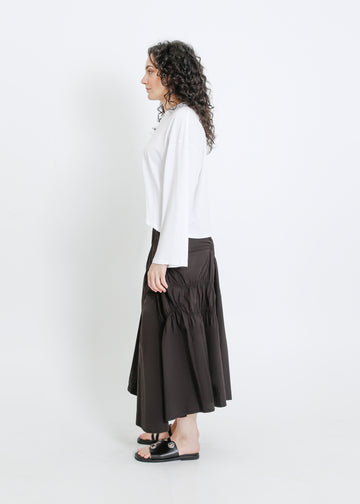RAVEN SKIRT / BLACK