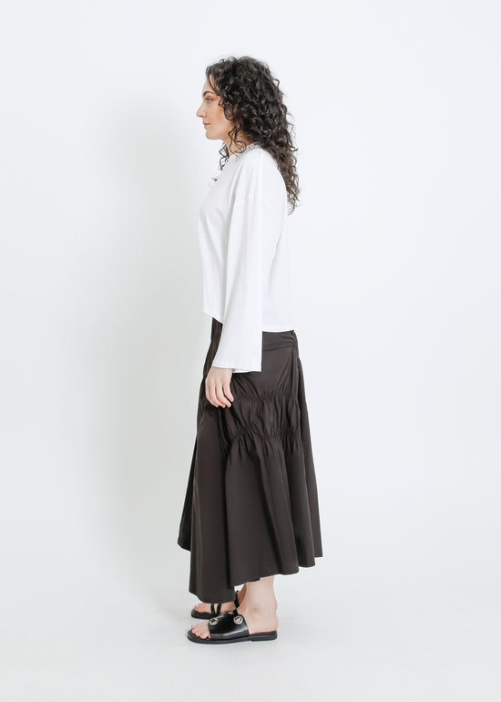RAVEN SKIRT / BLACK