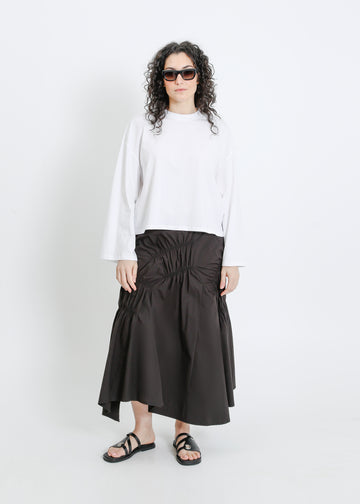 RAVEN SKIRT / BLACK
