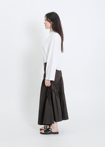 RAVEN SKIRT / BLACK