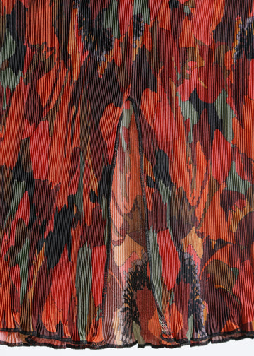 MIA PLEAT PANT / PEONY PARADE