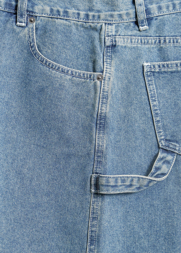 GARCIA DENIM SHORT / INDIGO GREEN WASH