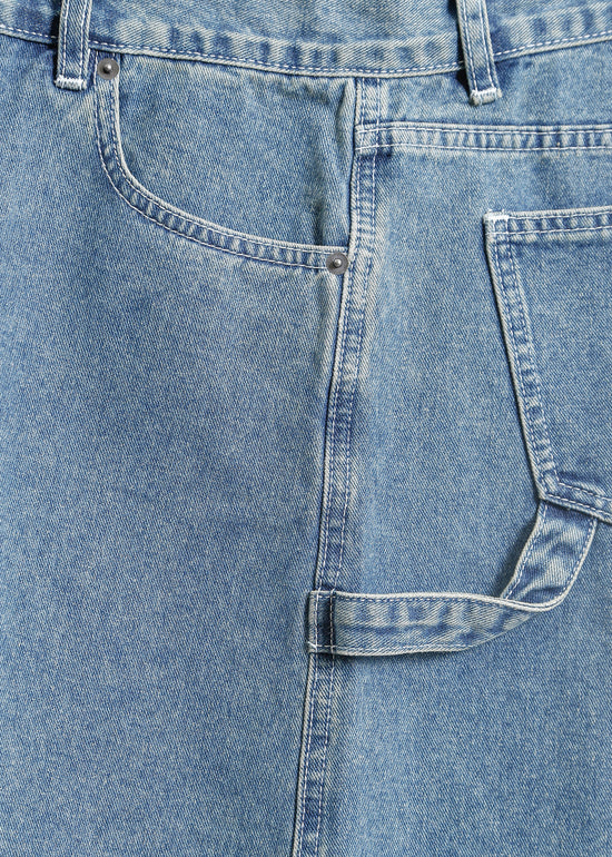 GARCIA DENIM SHORT / INDIGO GREEN WASH