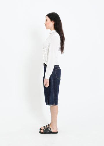 DARIO DENIM SHORT / INDIGO