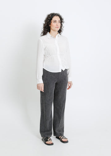 FORTUNE PANT / WASHED BLACK