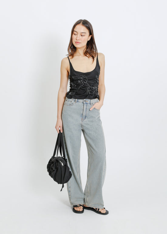 CHESTER JEAN / INDIGO BEIGE WASH