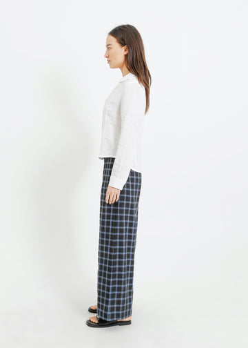 AMIRA PANT / BLACK-TEAL