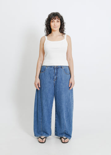 ELLIE JEAN LONG / MEDIUM INDIGO