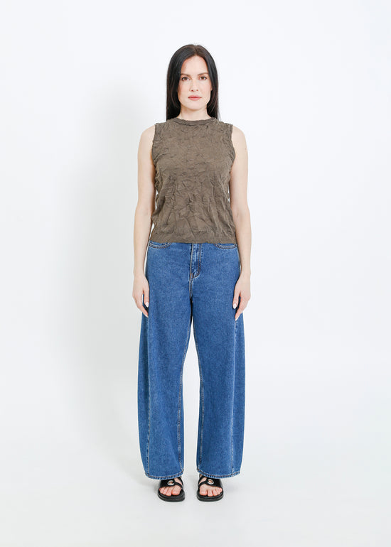 NANCY KNIT TANK / CLOVE