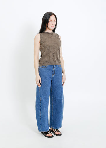 NANCY KNIT TANK / CLOVE