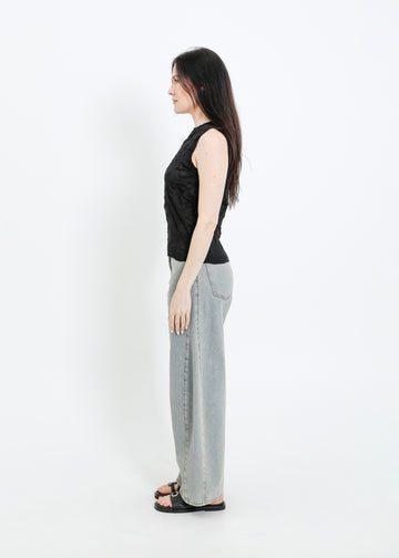 NANCY KNIT TANK / ONYX