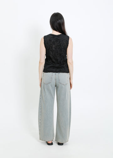 NANCY KNIT TANK / ONYX