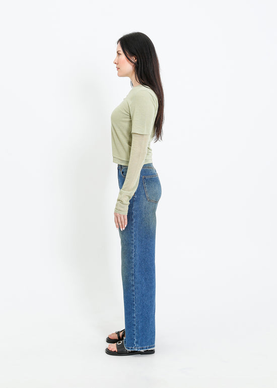 SANSA KNIT TOP / SAGE