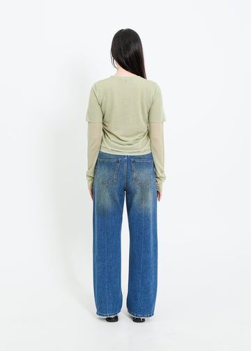 SANSA KNIT TOP / SAGE