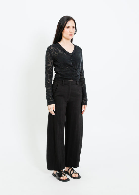 MAGNOLIA CARDI / BLACK