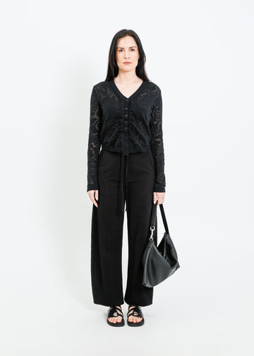 MAGNOLIA CARDI / BLACK
