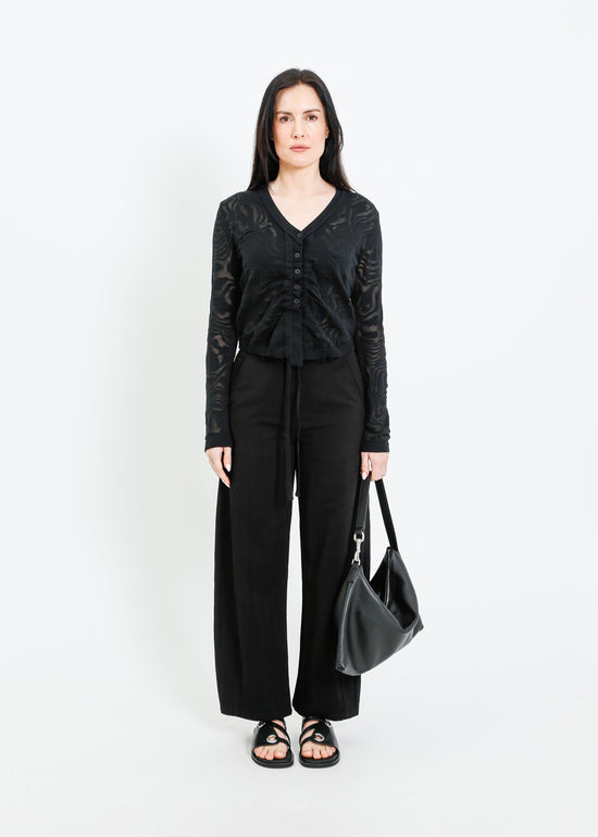 MAGNOLIA CARDI / BLACK