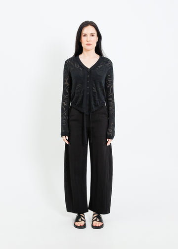 MAGNOLIA CARDI / BLACK