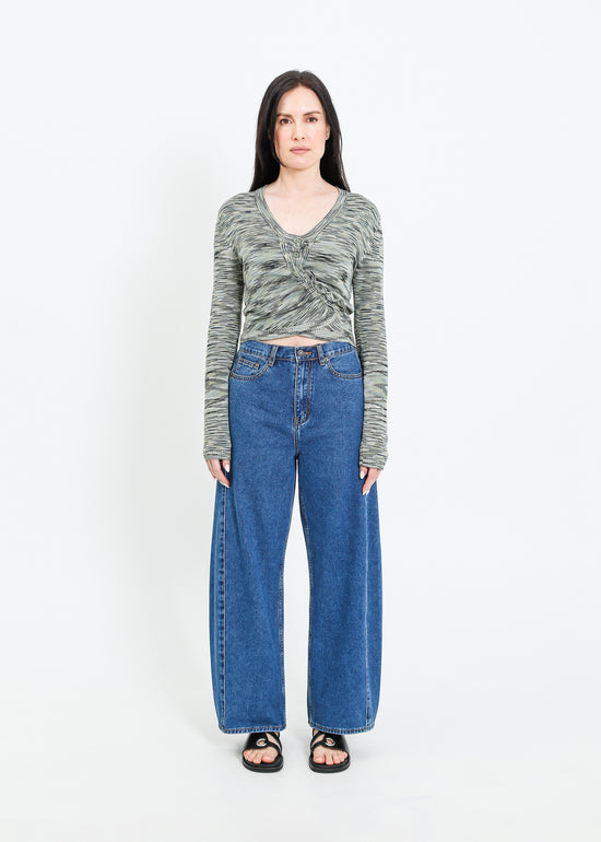 MAGNOLIA CARDI / SAGE SPACE DYE