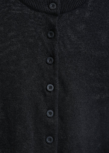 TAITE KNIT CARDI / CHARCOAL