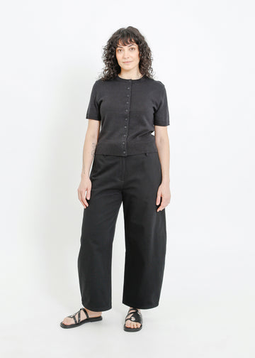 TAITE KNIT CARDI / CHARCOAL