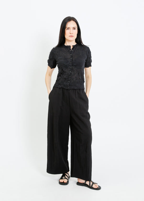TAITE KNIT CARDI / ONYX