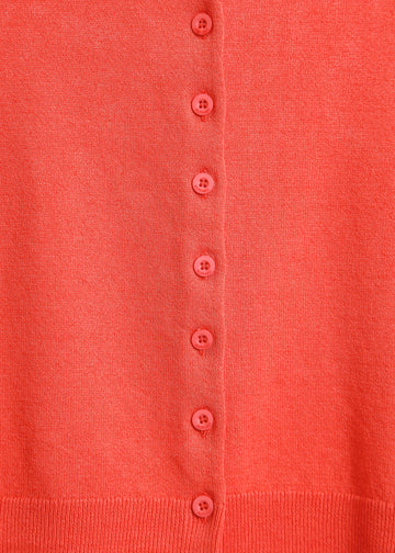 TAITE KNIT CARDI / RED