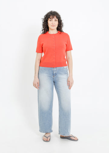 TAITE KNIT CARDI / RED