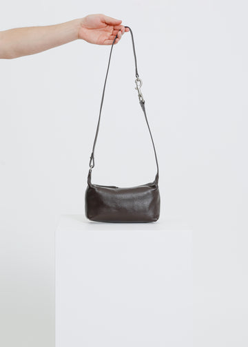 MALO LEATHER BAG / MAHOGANY
