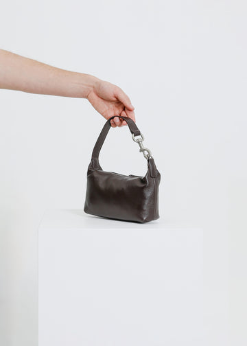 MALO LEATHER BAG / MAHOGANY