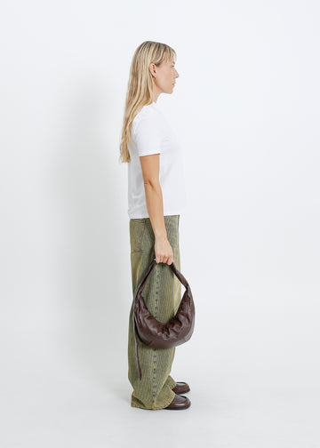 Frieze Leather Bag / Mahogany