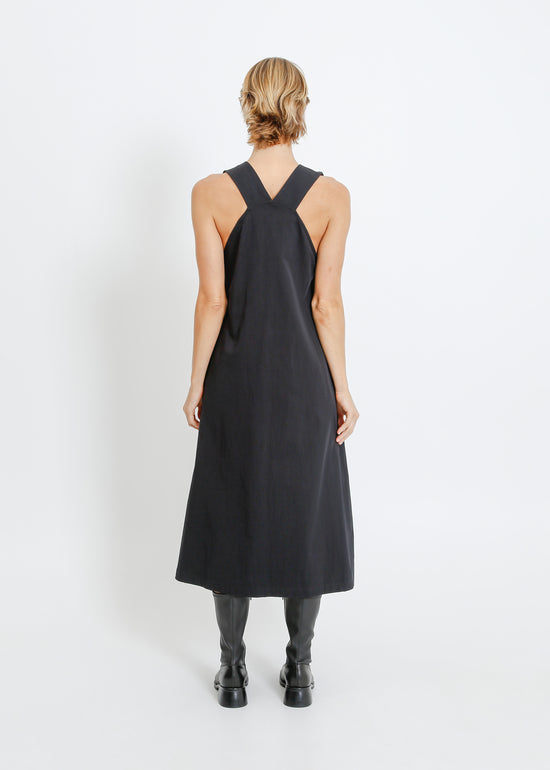 Archer Pinafore / Black