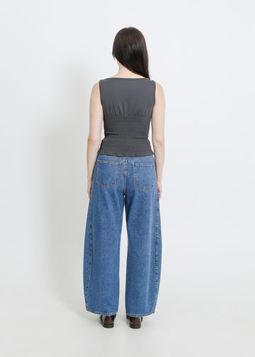 MARIANNA TOP / GRAPHITE