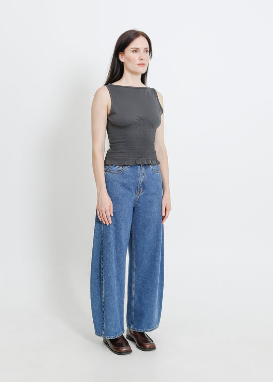 MARIANNA TOP / GRAPHITE