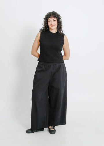 Artis Pleat Top / Black