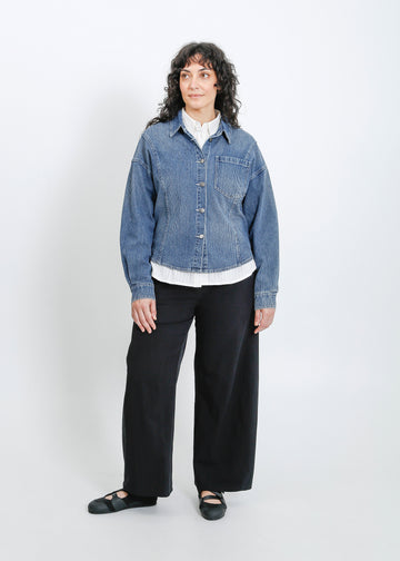 Ramona Denim Shirt / Medium Indigo