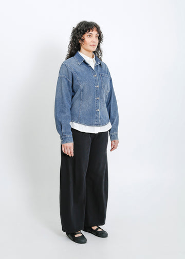 Ramona Denim Shirt / Medium Indigo