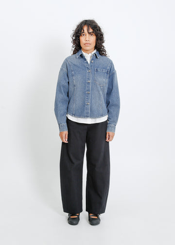 Ramona Denim Shirt / Medium Indigo