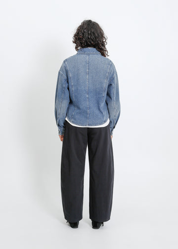 Ramona Denim Shirt / Medium Indigo